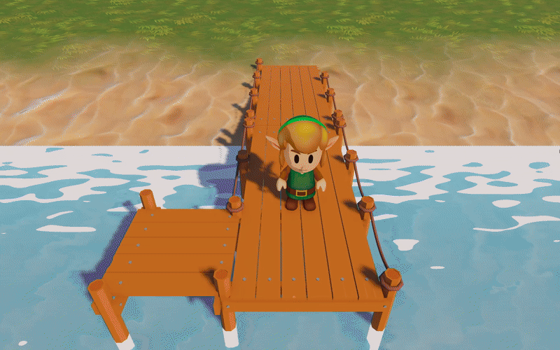 Link's Awakening clone gif